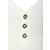 LASCANA Top temno modra/volneno bela