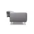 Atelier del Sofa Trosed na razvlačenje Sevilla 98x85x214cm Sivi