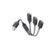 INF USB razdelilnik - 3 vrata Black, (21583414)