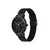 Ura in ogrlice Armani Exchange črna barva, AX7162SET
