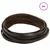 Vidaxl Usnjeni trak Temno rjava 500 x 0,6 cm Usnje
