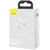 USB kabel Baseus Superior Series Fast Charging na Type-C USB 66W 1m beli