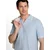 TOM TAILOR Pulover  svetlo modra / bela