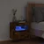 Zidni TV ormarić s LED svjetlima boja hrasta 40x30x40 cm