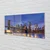 tulup.si Steklena slika Bridge sunset panorama 120x60 cm 2 obešalnika