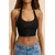 Trendyol Milla Ženska bluza Tprss26Bz00013, Crna