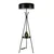 Aberto Design Podna lampa Venedik Retro 8 , 165 cm, E27, Crna