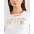 Versace Jeans Couture Majica zlata/bela