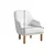ATELIER DEL SOFA Fotelja Class Bohem Cream