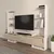 Hanah home TV Komoda Ava Belo-Hrast