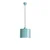 Opviq Luster Duz, 25-110cm, O20 cm, Tirkizni