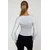 Trend Alacati Stili Ženska bluza dugih rukava Alc-X12965, Bela