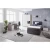 Xora POSTELJA BOXSPRING 120 cm x 200 cm , tekstil antracit