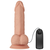 Pretty Love Zebulon Realistic Vibrating Dildo 19.4cm Nude