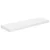 Plutajuće zidne police 2 kom sjajne bijele 80x23,5x3,8 cm MDF