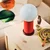 IKEA PS 2026 Prenosna LED lampa, na baterije podesivog intenziteta/crvena svetloplava, 22 cm