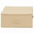 Kutija za spremanje 6 pcs Krem 70 x 40 x 18 cm Netkana tkanina