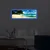 Wallity Slika na platnu sa LED osvetljenjem 30x90cm