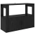 Kreveta Crni hrast 80 x 30 x 60 cm Konstruirano drvo