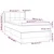 Vidaxl Box spring postelja z vzmetnico temno siva 80x200 cm žamet