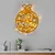 WALLXPERT XMASGOLD 007 Zidna dekoracija