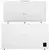 Gorenje Komoda zamrzivač FH43EAV, 40 dB, Bela