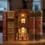 Miniaturna hiša Book Nook - Viktorijanska knjižnica*