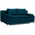 Novel BOXSPRING ZOFA, barve petroleja tekstil