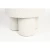 Bel tabure iz tkanine bouclé Marcos – White Label