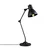 Opviq Stona lampa E14 Socket, Crno-Zlatna