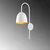 Opviq Zidna lampa E27 Socket, Bela