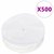 Preša za hamburgere s 500 papira za pljeskavice 10 cm aluminij