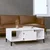 Stolić za kavu bijeli 90 x 50 x 36,5 cm od konstruiranog drva