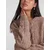 Pieces Pulover 17140372 Rjava Regular Fit