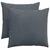 Jastučići za sofu 2 pcs Tamno siva 50 x 50 cm Kordura tekstil