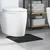 Prostirka protiv klizanja s izrezom za WC Tamno siva 50 x 50 cm