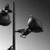 Opviq Podna lampa Spoly 13795, 37 x 37 x 162 cm, 3 x E14, 250 cm Kabl, Crna