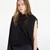 Majice Y-3 Dip Dye Cinched Drape T-Shirt Black L