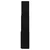 Kockaste zidne police crne 78 x 15 x 93 cm konstruirano drvo