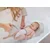 Shnuggle podloga za kupanje bebe(0-6M), White/Grey