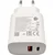 NPA-AC44 Gembird QC3.0 brzi punjac USB+Type C konektor,25W DC 5V/3A ili 9V/2,77A (
