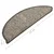 Vidaxl Samolepilne preproge za stopnice sisal 15 kosov 65x21x4 cm