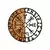 Wallity Zidna dekoracija Vegvisir-331, ?56cm, Hrast