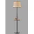 Aberto Design Podna lampa Mercan , 162 cm, E27 40W, Crna