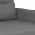 2-dijelni set sofa s jastucima tamnosivi od tkanine