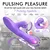 Shegasm Pro-Thrust Max 14X Thrusting & Pulsing Silicone Rabbit Purple