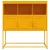 Komoda boja senfa 100,5x39x107 cm čelični