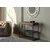 Ityhome Ityhome 90 x 77 konzolna miza rjava, (20847904)