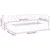 Kutni okvir kreveta Vinska crvena 100 x 200 cm Baršun