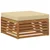 Set vanjskih sofa s jastukom 8 pcs Prirodna i bež